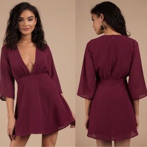 TOBI Kimono V-Neck Dress